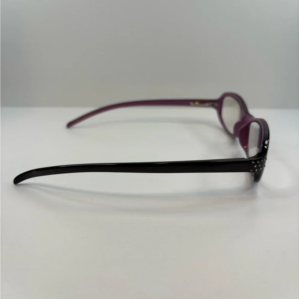 Vintage Joan Rivers 2.5 Reading Glasses Black and‎ Purple Vintage Glasses